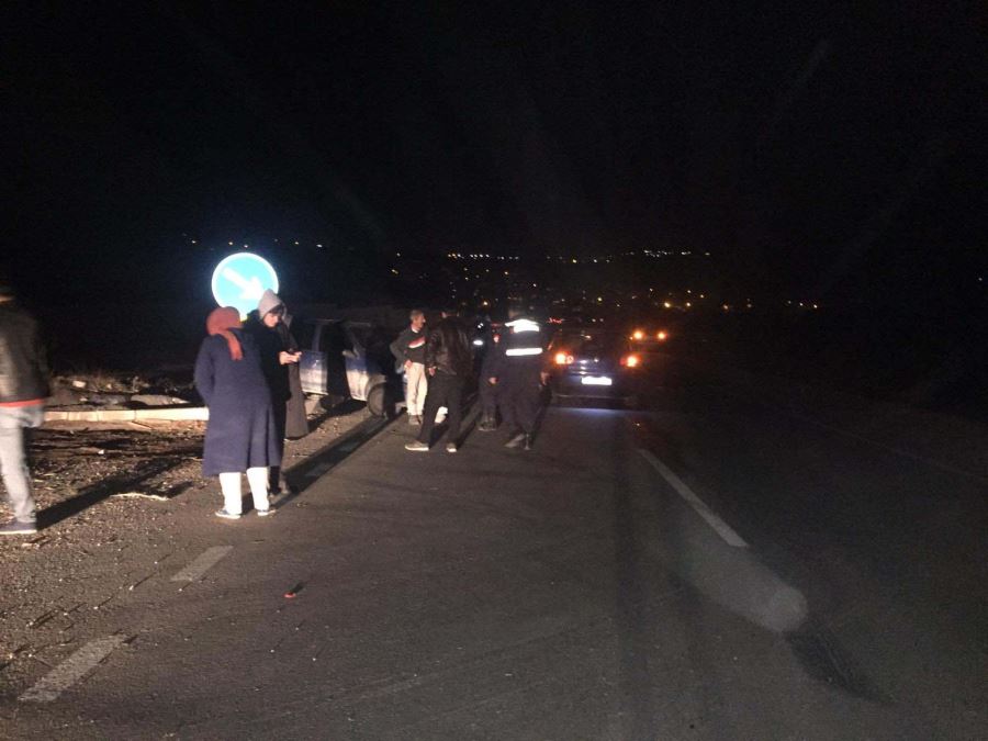 Yenişehir yolunda kaza
