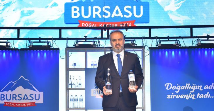 Büyükşehir’in yeni markası ‘Bursa Su’