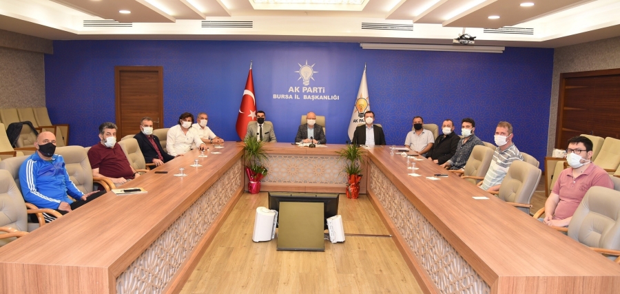 Davut Gürkan sektör temsilcileriyle buluştu