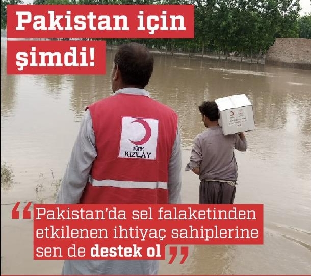 Yardımlar Pakistan’a ulaştı