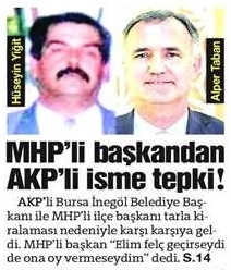  MHP’den Sözcü Gazetesine yalanlama