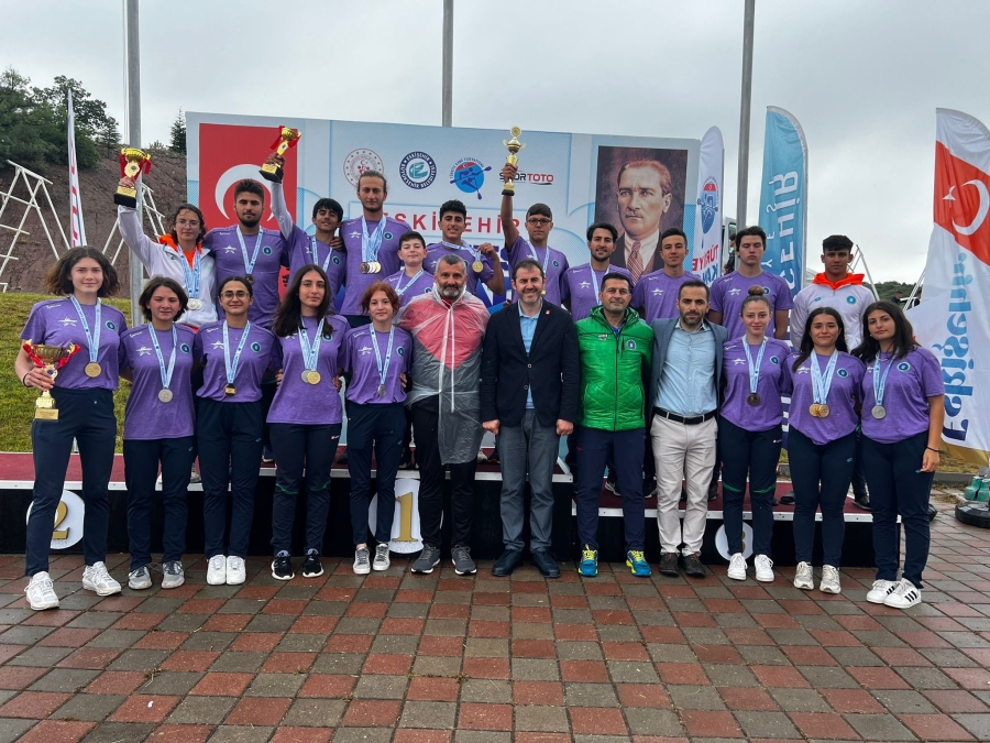 Bursalı Kanocular Eskişehir’den 4 kupa, 36 madalyayla döndü