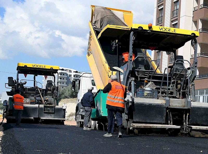 Osmangazi’nin yollarına 23 bin ton asfalt

