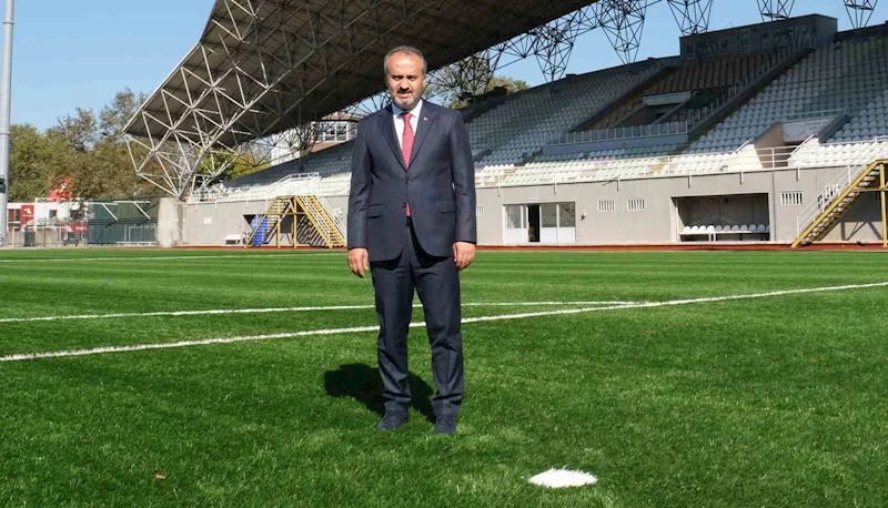 Bursa’da saha ve zemin futbola elverişli hale geliyor
