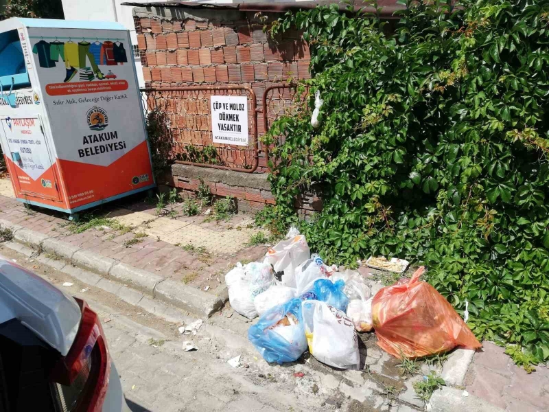 Atakum Belediyesi’nden ‘çöp konteyneri’ tepkisi: 