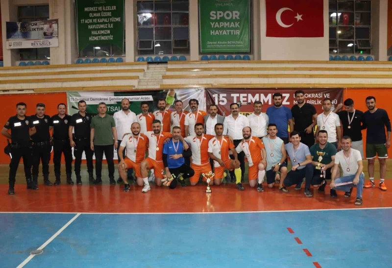 Şanlıurfa’da futsal turnuvası sona erdi
