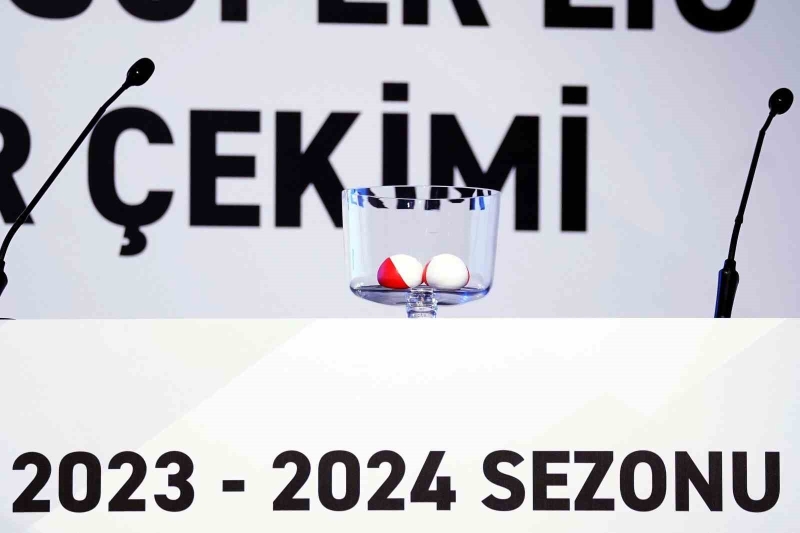 Trendyol Süper Lig 2023-2024 sezonu fikstürü çekildi
