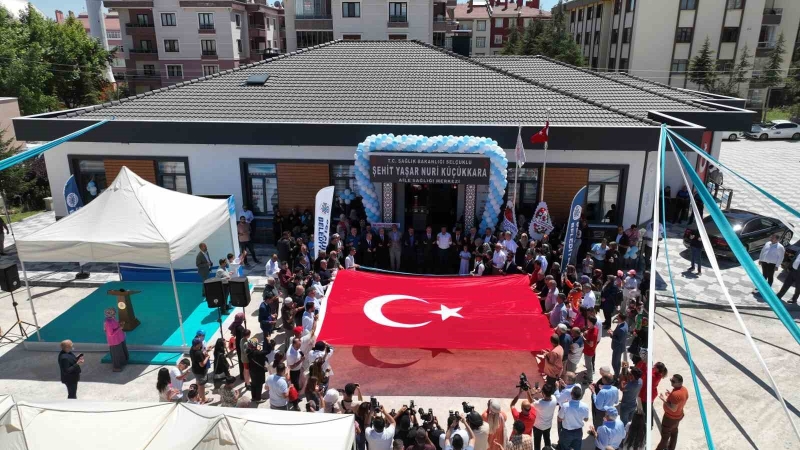 Selçuklu’da Şehit Yaşar Nuri Küçükkara Aile Sağlığı Merkezi törenle açıldı
