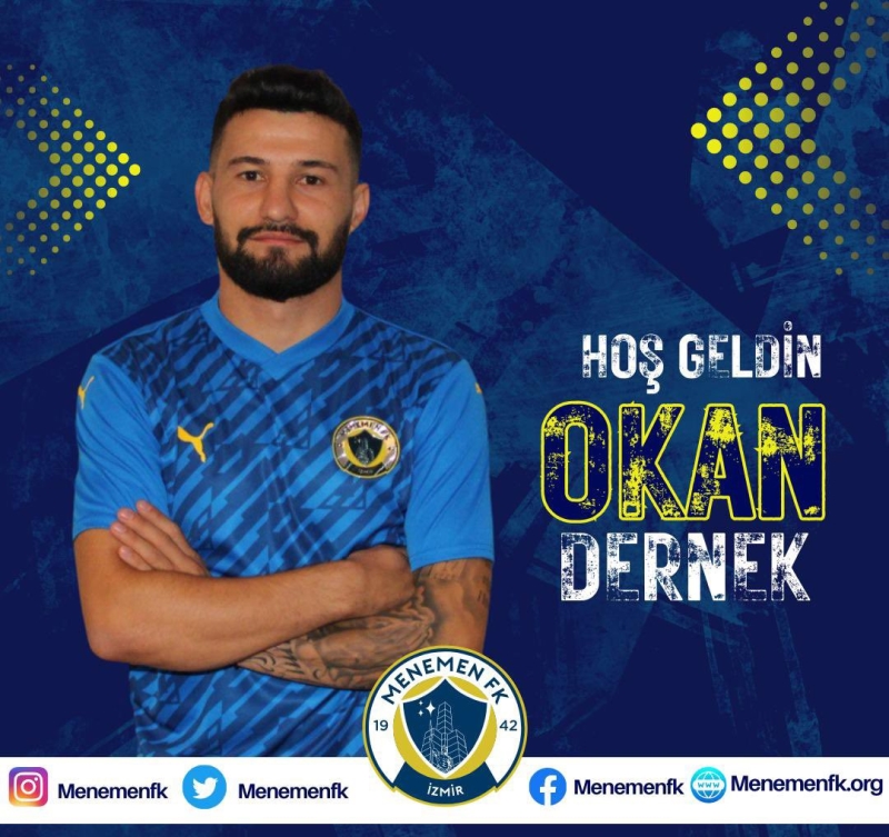Menemen FK, Okan Dernek’i duyurdu
