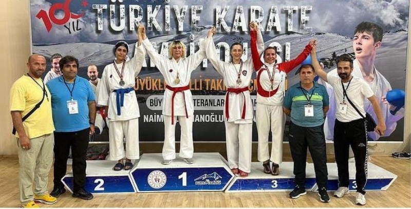Tunceli’nin ilk kadın karate şampiyonu, 20 yıl sonra yeniden Türkiye şampiyonu
