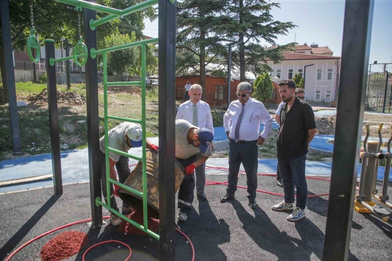 Kütahya Ressam Ahmet Yakupoğlu parkı şehre değer katacak
