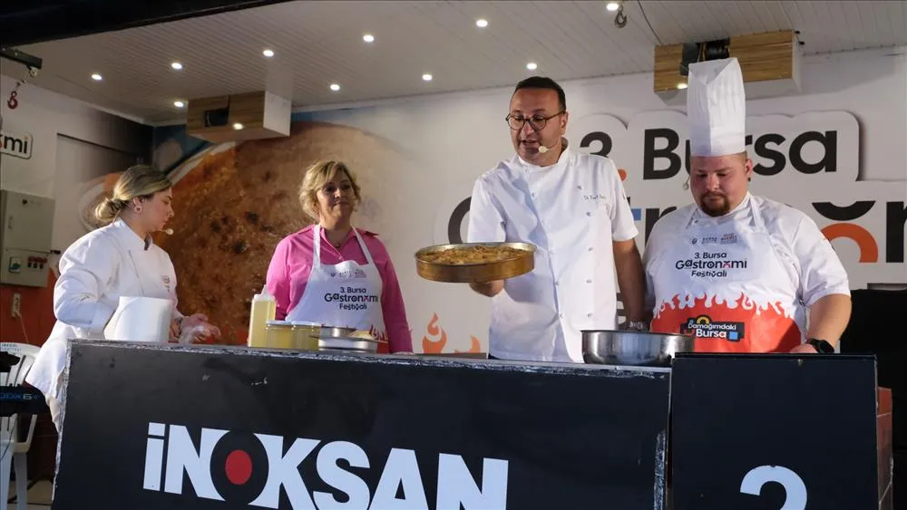 Bursa Gastronomi Tırında İnegöl Lezzetleri Tanıtıldı