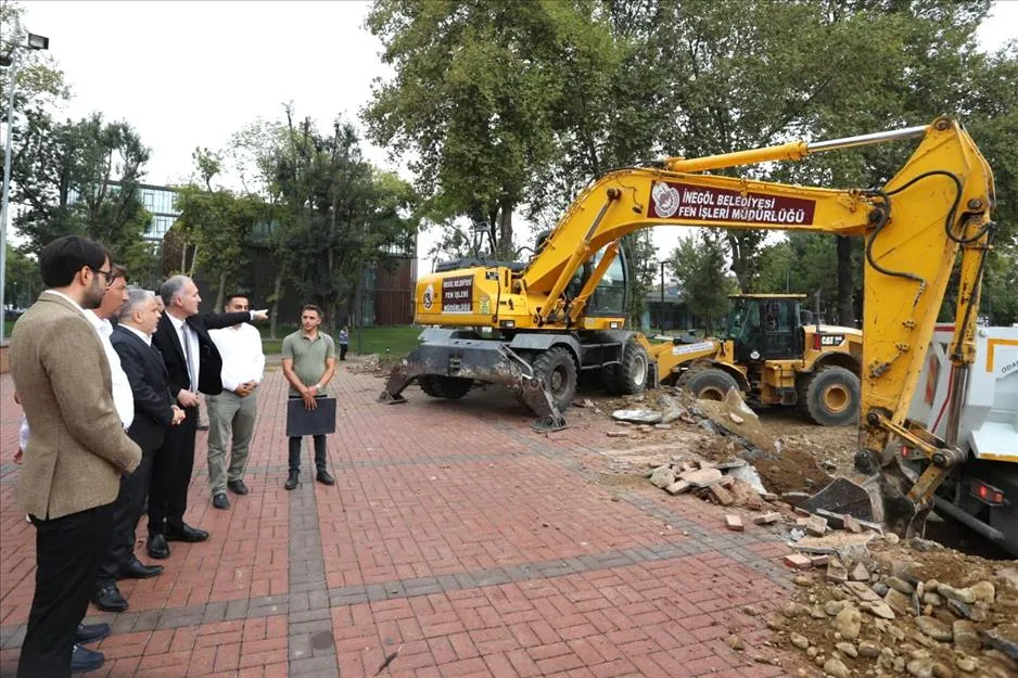 Heykel Bölgesinde Düzenleme Çalışmaları Başladı