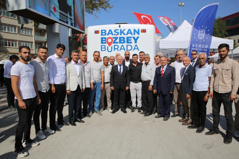 .Başkan Bozbey, “Hep beraber başaracağız”