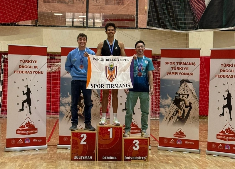 İnegöl Belediyesporlu sporcu Türkiye Şampiyonu oldu
