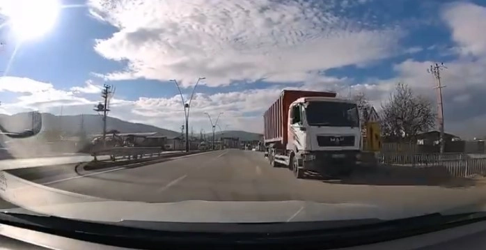 Ters şeritte dehşet anları
