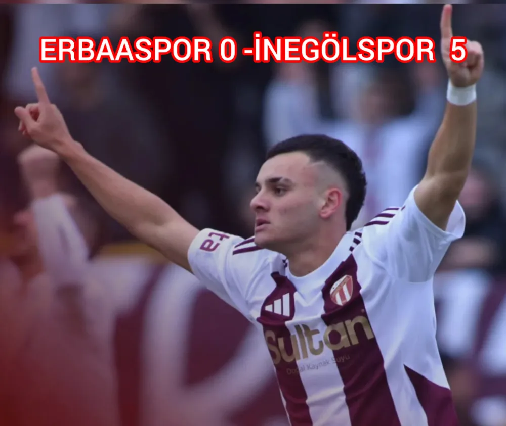 “Erbaa’da Fırtına: İnegölspor 5 Çekti, Play-Off’a Göz Kırptı!”