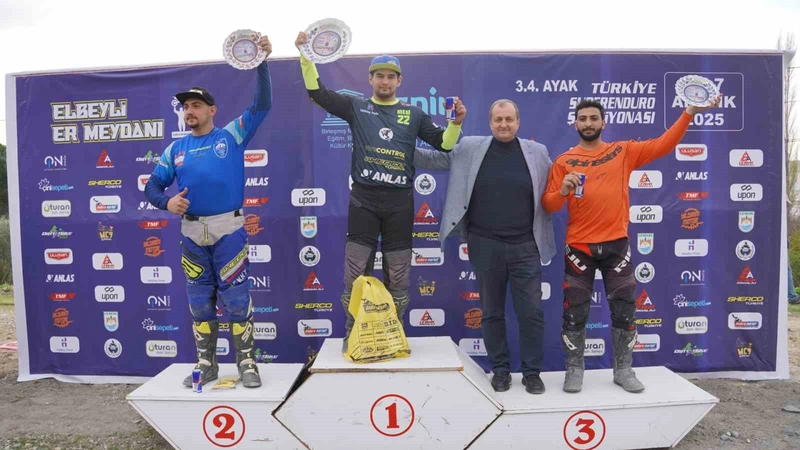 Süper Enduro sezonu İznik’te tamamlandı
