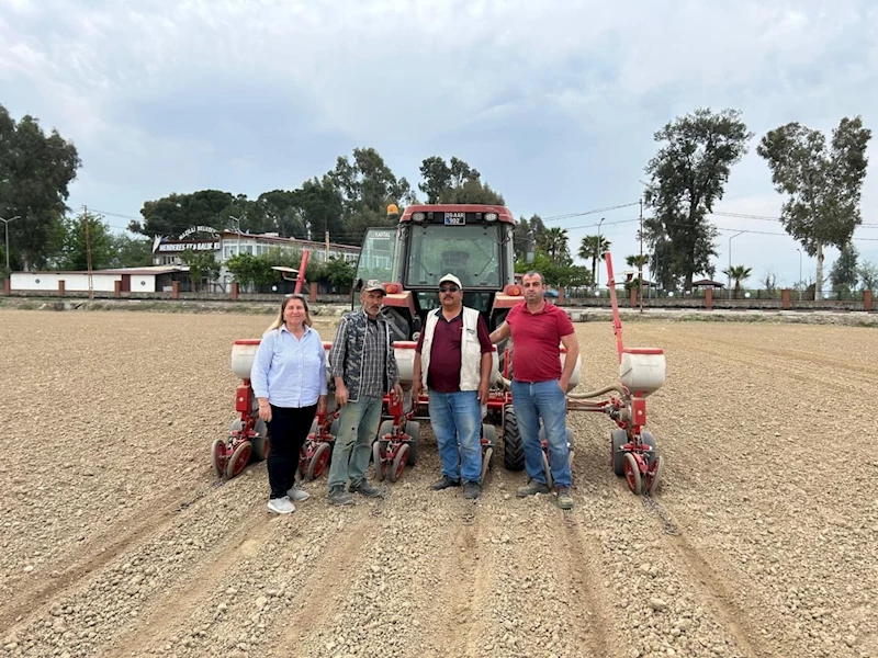 Aydın’da beyaz altın toprakla buluştu: Pamuk ekimleri başladı
