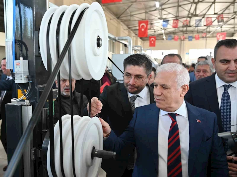 Yüzde 100 geri dönüşümden elde edilen sulama boruları, 28 Nisan’da dağıtılacak
