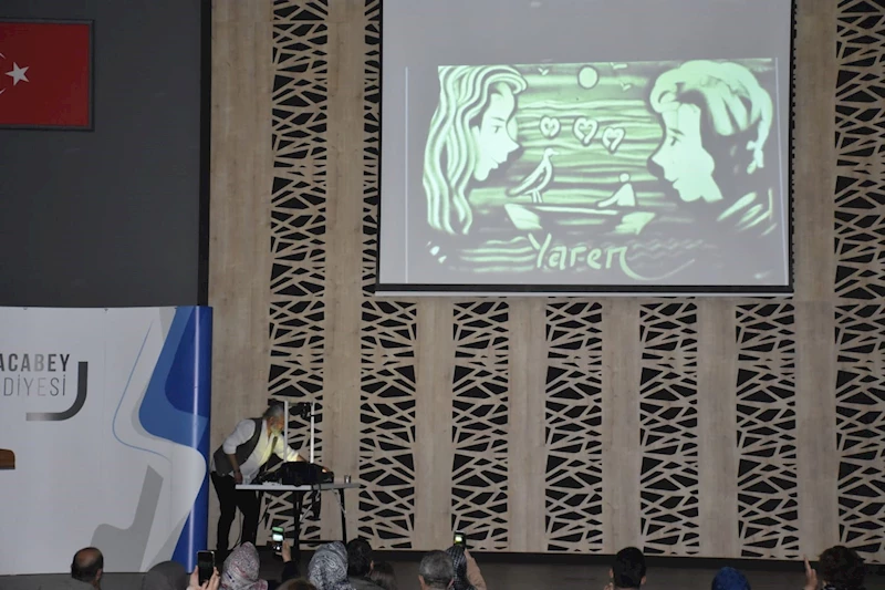 Tarkan Köylü’den nefes kesen kum sanatı gösterisi
