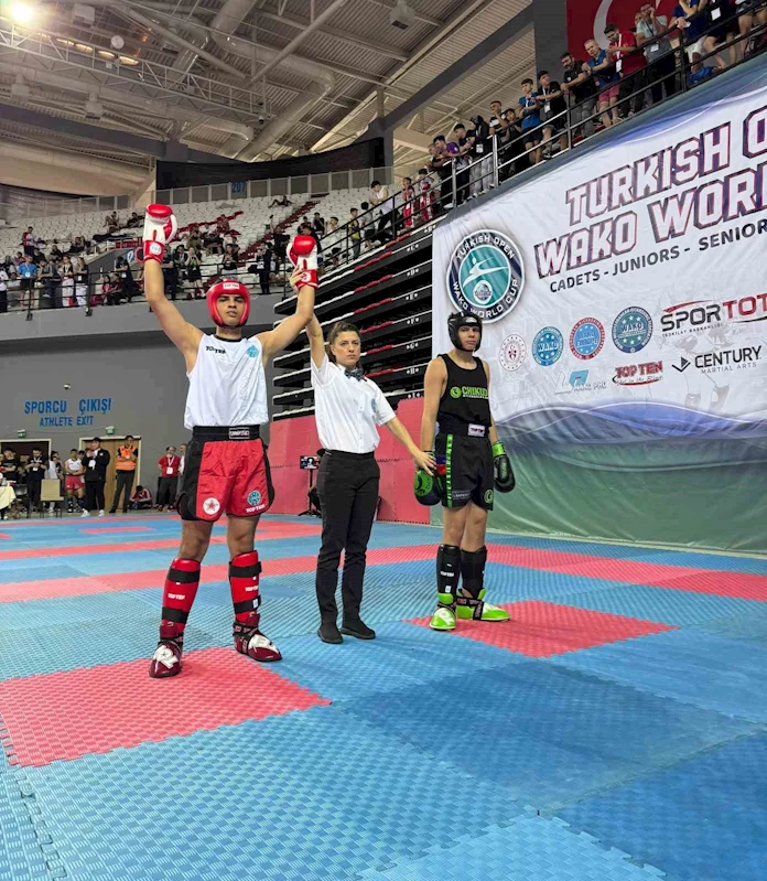 Mudanyalı genç sporcu dünya ikincisi oldu
