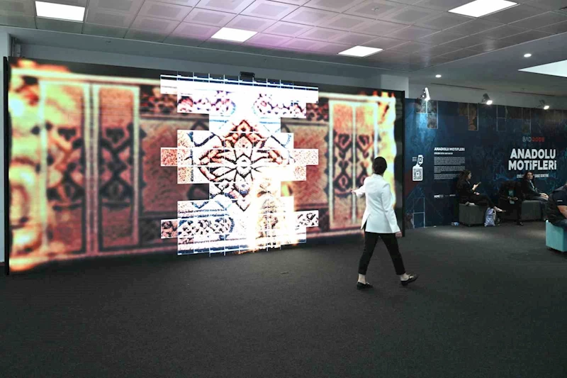 Anadolu motiflerini yapay zeka ile buluşturan sergi HOMETEX’te

