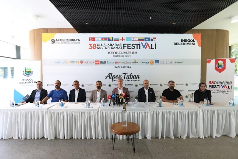 İnegöl’de 38. Uluslararası Kültür Sanat Festivaline geri sayım

