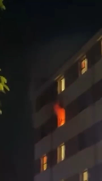 Bursa’da öğrenci yurdunda yangın
