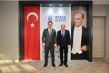 BTSO Başkanı Matlı’dan Büyükşehir Belediye Başkan Vekili Biba’ya ziyaret
