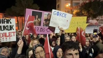 Karacabey'de Gökçe Alkan İçin Adalet Yürüyüşü Düzenlendi