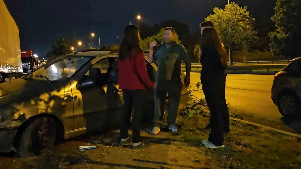 Bursa’da kaza sonrası suç düellosu: "Ben sürüyordum he? Vay be"