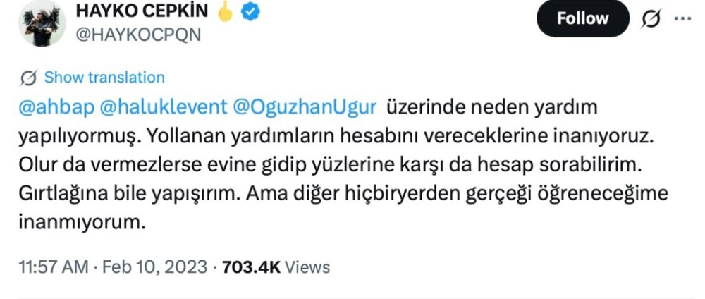 Hayko Cepkin'in İfade Tutanağı: Sözlerle Belge Çelişti
