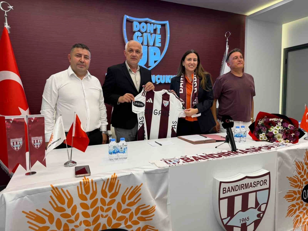 BAGFAŞ, Bandırmaspor’un 2026-2027 sezonu forma kol sponsoru oldu