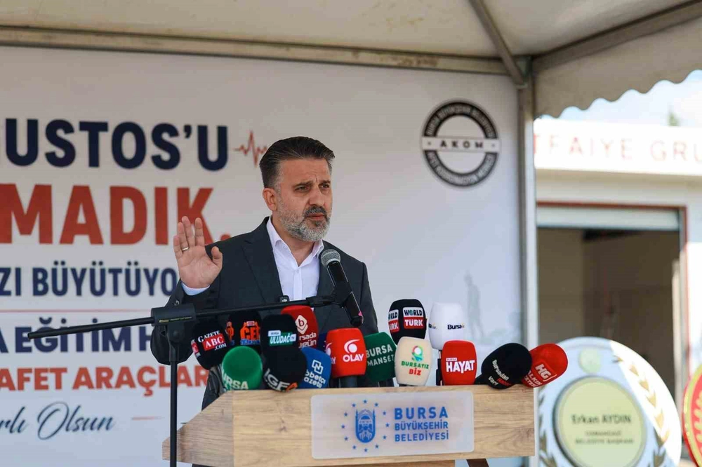Bursa'da Afet Hazırlıkları Güçlendiriliyor Yeni Araçlar ve Eğitim Merkezi Hizmete Girdi