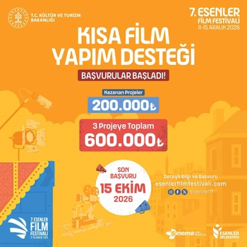 Esenler Film Festivali Kısa Film Yapım Desteği Başvuruları Başladı