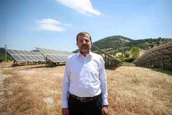 Gürsu Belediyesi Üçüncü Güneş Enerji Santrali İçin Düğmeye Bastı